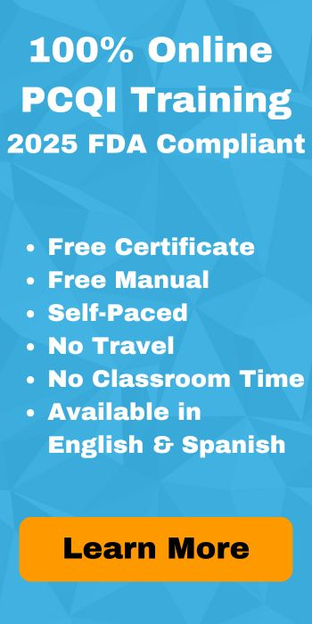 is my pcqi credential portable to a new company? 2 pcqi training courses